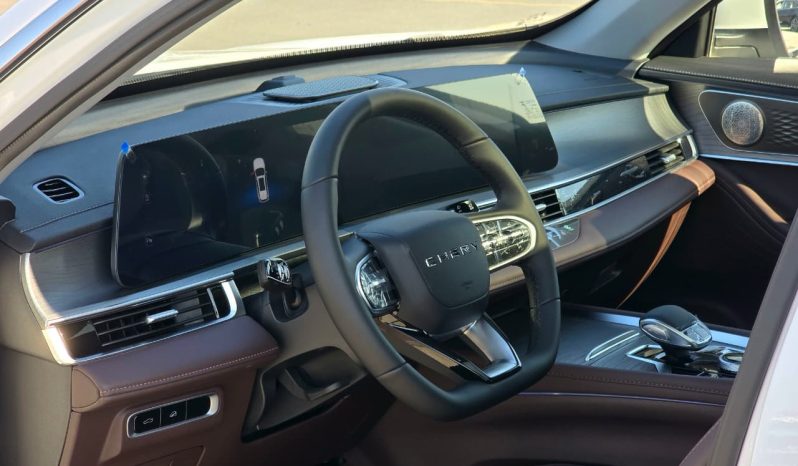 
								CHERY TIGGO 8 PRO MAX – 1.6L – LUXURY – MEMORY SEAT – PANORAMA – FULLY LOADED – 2025 MODEL – WHITE INSIDE DARK BROWN – GCC SPECS full									